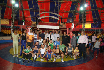 開羅中國(guó)文化中心舉辦雜技培訓(xùn)班